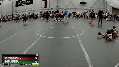 88 lbs Semis (4 Team) - Geno Carpino, Revival Uprising Black vs Ryder Asherl, Mat Assassins Black