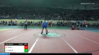 6A-285 lbs Cons. Round 1 - Carson Cottrill, Stillwater vs Brogan Hardy, Piedmont