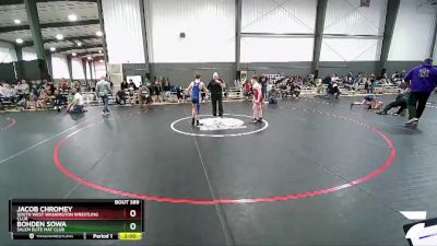 106-109 lbs Round 5 - Jacob Chromey, South West Washington Wrestling Club vs Bohden Sowa, Salem Elite Mat Club