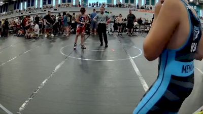 110 lbs Round 2 (6 Team) - Maddox Mendez, Team Barracuda vs Jace Tierce, Buxton Squeeze