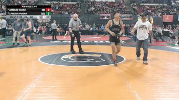 AA - 126 lbs Quarterfinal - Zander Fuehr, Glacier (Kalispell) vs Amelio Najar, Billings West