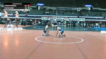 126 lbs Champ Round 1 (16 Team) - Colten Budd, Culpeper County vs Landon Herman, Lakeside