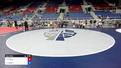 120 lbs Cons 8 #1 - Antonio Mills, GA vs Isaiah Jones, OK