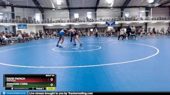 184 lbs Quarterfinal - Donovan Corn, Luther vs David Papach, Wartburg