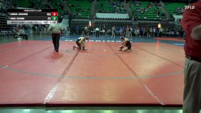 1-5A 114 Semifinal - Ana Ohme, St. John Paul II vs Anna Adams, Piedmont