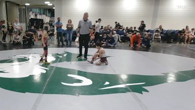 65 lbs 3rd Place - Bryce Herbert, MD vs Dylan Messiha, CA