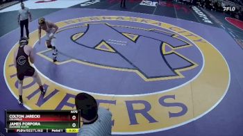 Cons. Round 1 - James Porpora, Elkhorn South vs Colton Jarecki, Columbus