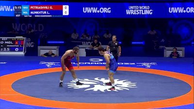 125 kg 1/2 Final - Geno Petriashvili, Georgia vs Lkhagvagerel Munkhtur, Mongolia