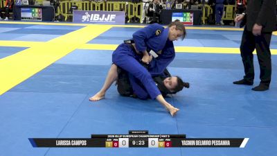Yasmin Belmiro Pessanha vs Larissa Campos 2026 European Jiu-Jitsu IBJJF Championship