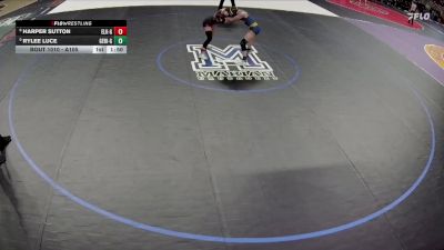 Champ. Round 1 - Rylee Luce, Gering Girls vs Harper Sutton, Elkhorn Girls Wrestling