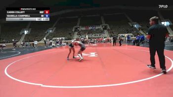 138 lbs Round 4 (8 Team) - Caden Collett, Huntingdon vs Isabella Campbell, Montreat