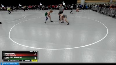 138 lbs Champ. Round 1 - Lane Faulkenberg, Indiana vs Mason Mau, RT Elite Wrestling