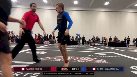 Yannick Fortin vs Sebastian Arancibia 2024 ADCC Niagara Open