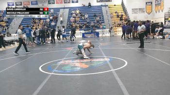 120 lbs Quarterfinals (8 Team) - DAVID CARDULLO, Palm Harbor University vs Niccolo Pellicano, Venice