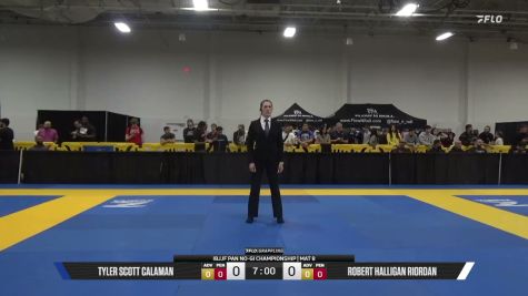 Robert Halligan Riordan vs Tyler Scott Calaman 2026 Pan IBJJF Jiu-Jitsu No-Gi Championship