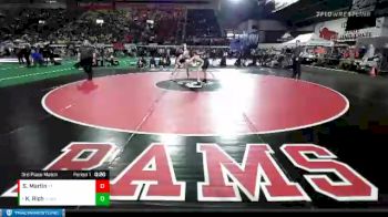 5A 138 lbs 3rd Place Match - Kody Rich, Kuna vs Seth Martin, Post Falls