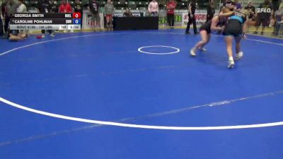 130 lbs 1st Place Match - Georgia Smith, Moyer Elite vs Caroline Pohlman, Sebolt Women's Wrestling