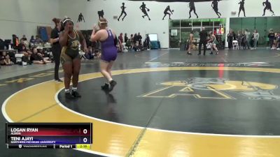 191 lbs Cons. Round 1 - Teni Ajayi, Northern Michigan University vs Logan Ryan, Albion