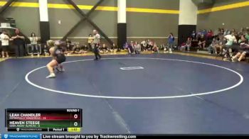 124 lbs Round 1 (4 Team) - Leah Chandler, Potentially Dangerous vs Heaven Steege, Iowa Angry Alpacas