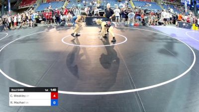 150 lbs Rnd Of 128 - Clark Weakley, UT vs Ryan Mazhari, VA