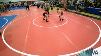 58 lbs Consi Of 8 #1 - Asher Murray, Claremore Wrestling Club vs Harper McPherson, Barnsdall Youth Wrestling