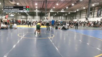 113 lbs Finals (2 Team) - Vince Von Bernewitz, GREAT BRIDGE WRESTLING CLUB vs Dylan Nunes, NC PRIDE