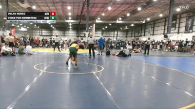 113 lbs Finals (2 Team) - Vince Von Bernewitz, GREAT BRIDGE WRESTLING CLUB vs Dylan Nunes, NC PRIDE