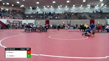 106 lbs Cons. Round 6 - Eli Collier, Owen Valley vs Kamaron Straw, Angola