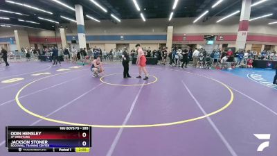 285 lbs 1st Place Match - Odin Hensley, 3F Wrestling vs Jackson Stoner, Rockwall Training Center