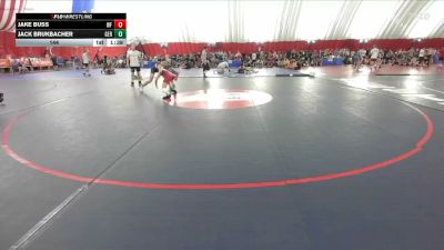 144 lbs Round 3 (8 Team) - Jake Buss, Weyauwega-Fremont vs Jack Brukbacher, Germantown
