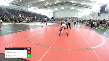 116 lbs Quarterfinal - Isabella Timmerman, Stout Wrestling Academy vs Abigail Reyes, BlackCat WC