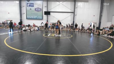 66 lbs Rr Rnd 2 - Laila Tellez, NC United - W vs Mia OFarrill, Mat Demon - W