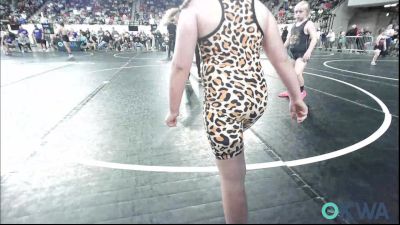 83 lbs Semifinal - Bryar Burch, Team Tulsa Wrestling Club vs Emerly Pretty Bear, Harrah Little League Wrestling