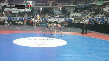 7A 120 lbs Champ. Round 1 - Thomas Pratico, Huntsville vs Jacob Reyes, Bob Jones
