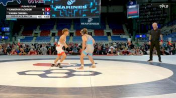 113 lbs 3rd Place Match - Cameron Jackson, CA vs Caden Correll, IL