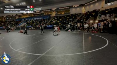 190 lbs Champ. Round 1 - Kenneth Segerson, Chicago (Mt. Carmel) vs Jesse Egli, Fort Dodge