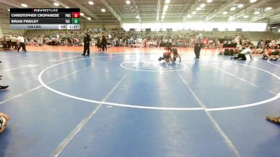 138 lbs Rr Rnd 2 - Christopher Cropanese, Princeton Wrestling Club vs Brian Findley, The Fort Hammers Black