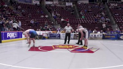 285 lbs First Round - Jack Crider, Kiski Area vs Sean Kinney, Nazareth