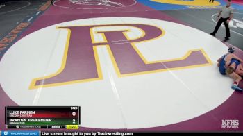 Quarterfinal - Brayden Kreikemeier, Bennington vs Luke Farmen, Lincoln Christian
