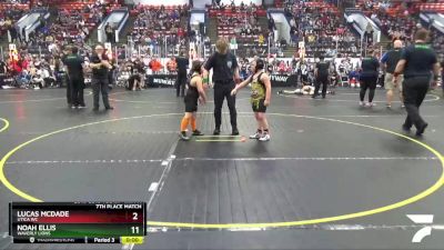 5th Place Match - Dalton Smith, Lapeer Lightning WC vs Sawyer Jones, TK WC