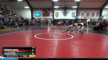 152 lbs Round 2 - Caleb Eaton, Cedar Rapids Kennedy vs Sheaden Adams, Columbus Community/WMU