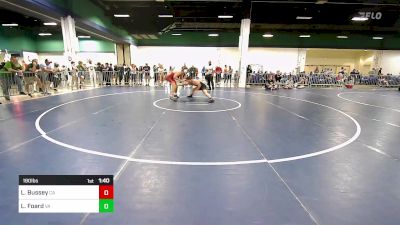 190 lbs Round Of 16 - Levi Bussey, CA vs Lane Foard, VA