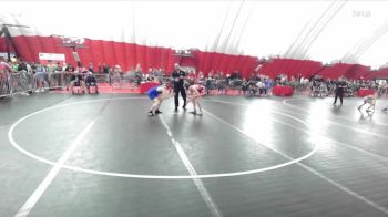 132 lbs Cons. Round 3 - Clay Hansel, Victory School Of Wrestling vs Tobias Gehring, Slinger Red Rhinos Wrestling Club