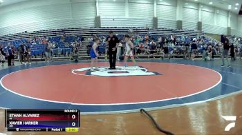 92 lbs Round 2 - Ethan Alvarez, IN vs Xavier Harker, OH