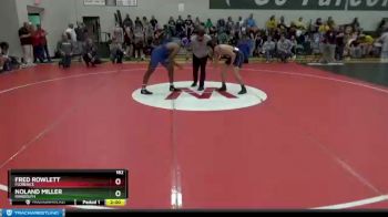 182 lbs Round 3 - Fred Rowlett, Florence vs Noland Miller, Randolph