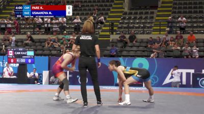 57 kg 1/8 Final - Kai Pare, Canada vs Madkhiya Usmanova, Kazakhstan