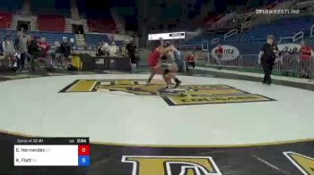 117 lbs Consi Of 32 #1 - Eden Hernandez, California vs Klaira Flatt, Oregon