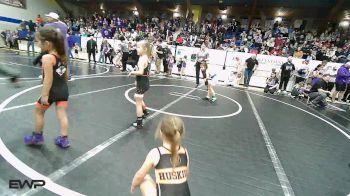 49-52 lbs Rr Rnd 2 - Evelyn Shimonek, Pawhuska Elks Takedown vs Payton Macias, Berryhill Wrestling Club