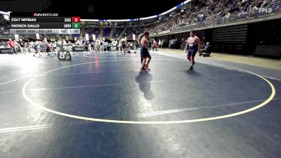 200 lbs Consy 1 - Patrick Gallo, Owen J. Roberts vs Colt Witman, Berks Catholic