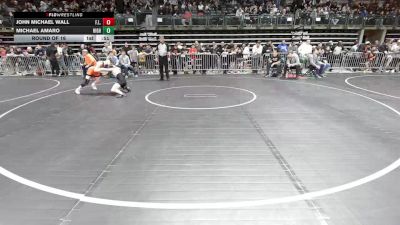 100 lbs Round Of 16 - John Michael Wall, F.l.o.w. vs Michael Amaro, High Pace Wrestling Club